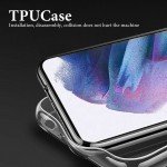 Clear Silicone TPU Gel Back Cover For Samsung Galaxy S21 Plus 5G SM-G996B 6.7 Inch Slim Fit and Sophisticated in Look